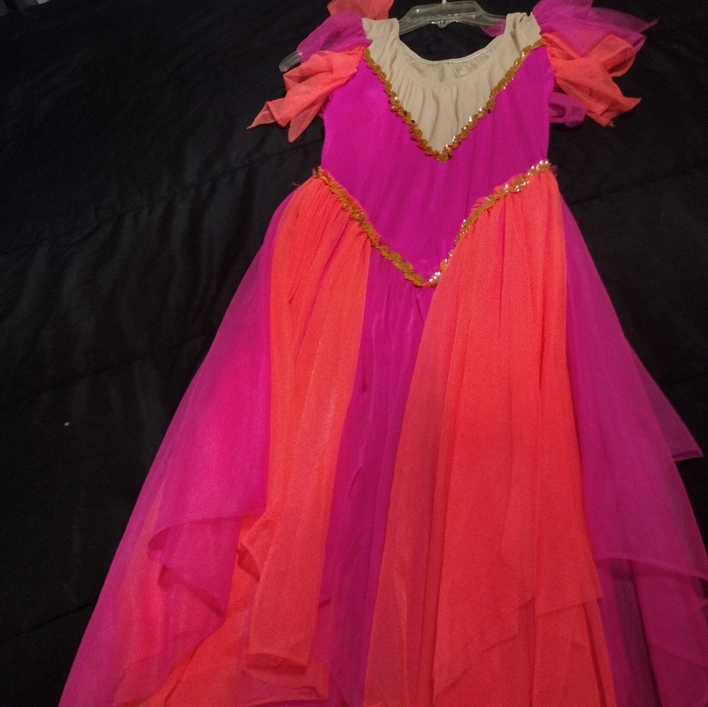 Juniors vintage dance wear costume